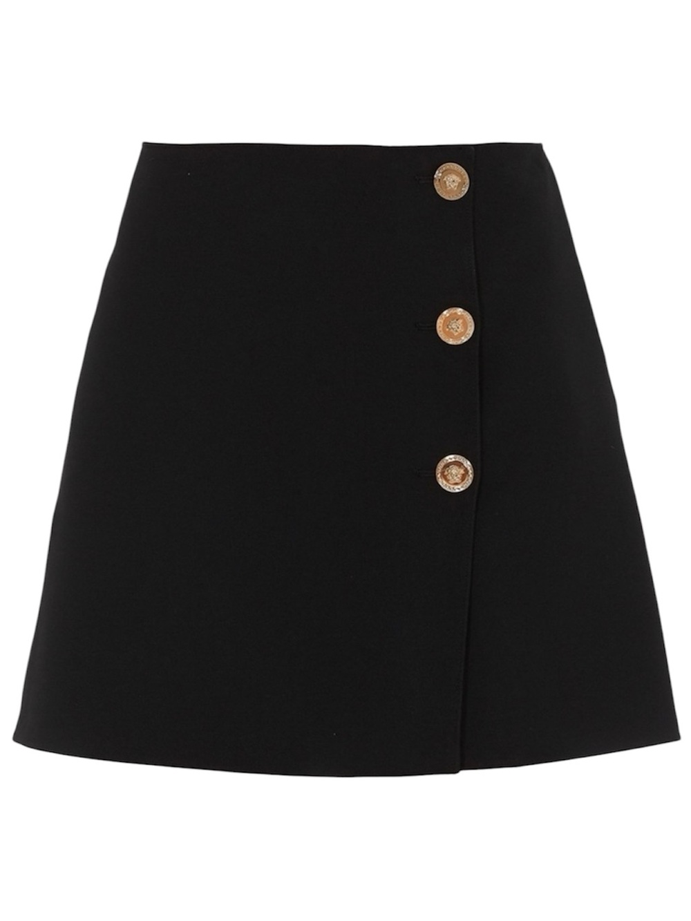 Versace Button Front Mini Skirt Size 2